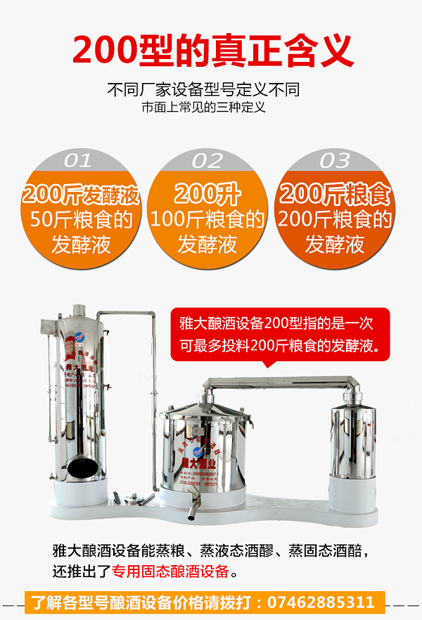 11.20 200型酿酒设备到底是什么意思？