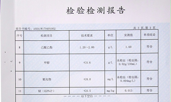 4.7总酸总醅不能反馈酒精勾兑酒的品质，但能反馈纯粮酒的品质