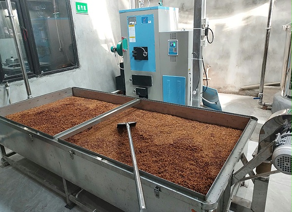 用摊凉床糖化减少杂菌感染